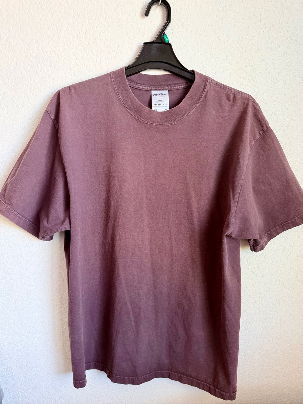 Muted Mauve Crewneck Short Sleeve Tee